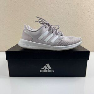 Adidas Womens QT Racer Sneaker Pink Size 7.5 Cloudfoam Pure Running Shoes B43758